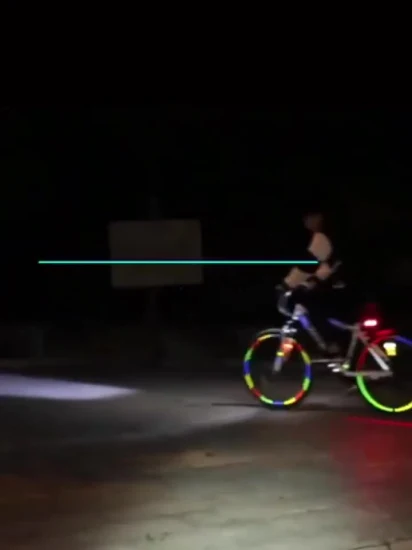 2 in 1 LED 自転車ライト、電気ベル トレブラー ブザー ホーン スイッチ サイクリング自転車ランプ、サイクリング ヘッドライト Wyz14473
